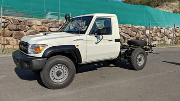 EGR Fender Flares Matte Black to suit Toyota LandCruiser 70 Series - Brixton 4x4 - Buy Online Now!